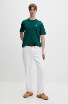 Хлопковая футболка adidas Originals Trefoil