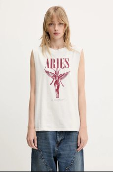 Хлопковая футболка Aries Destroyed 69 SS Tee