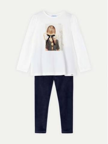 Mayoral Набір кофта і легінси 4705 Cиній Slim Fit Mayoral Набір кофта і легінси 4705 Cиній Slim Fit
