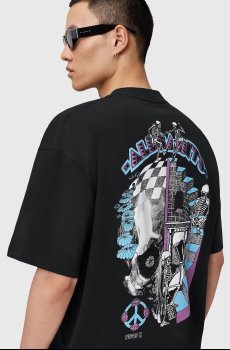 Хлопковая футболка AllSaints REINCARNATE