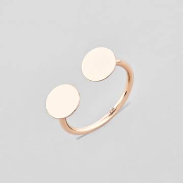 Золотое кольцо Minimal к021-ч-17 Золотое кольцо Minimal к021-ч-17