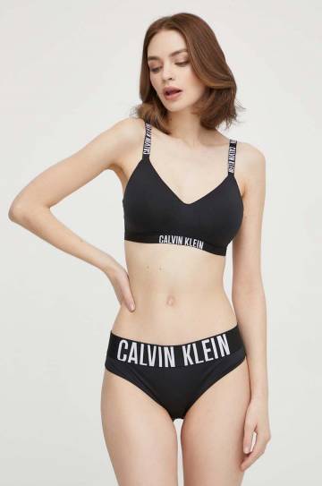 Бюстгальтер Calvin Klein Underwear цвет чёрный однотонный Бюстгальтер Calvin Klein Underwear цвет чёрный однотонный