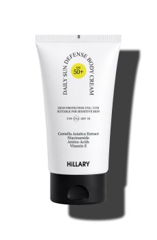 Сонцезахисний крем для тіла SPF 50 Hillary Daily Sun Defense Body Cream, 150 мл