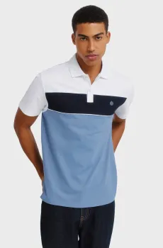 Мужское поло slim fit Разноцветный XL SPRINGFIELD 4403099