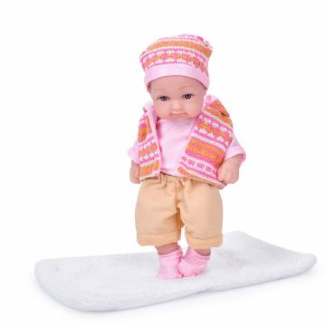 Пупс Limo Toy в рожевому одязі (11011-12/2) Пупс Limo Toy в рожевому одязі (11011-12/2)