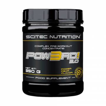Предтренировочный комплекс Scitec Nutrition Pow3rd! 2.0 Power Pear, в порошке, 350 г