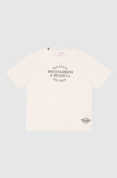 Детская футболка с принтом логотипа