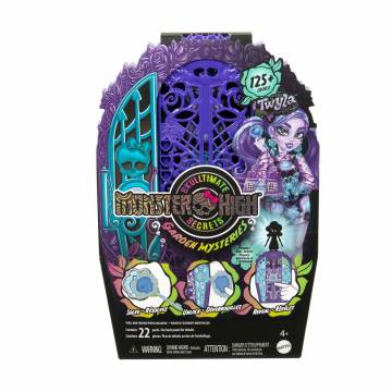 Набор-сюрприз Monster High Цвет и тьма Ужас-секреты Твайлы, с аксессуарами, от 4 лет (HYT74) Набор-сюрприз Monster High Цвет и тьма Ужас-секреты Твайлы, с аксессуарами, от 4 лет (HYT74)
