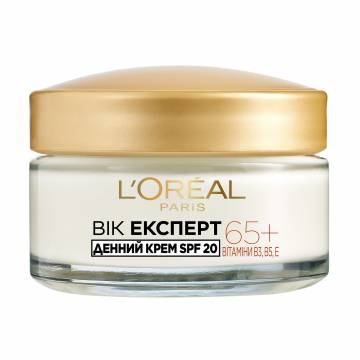 Дневной крем для лица LOreal Paris Возраст эксперт, против морщин, 65+, 50 мл Дневной крем для лица LOreal Paris Возраст эксперт, против морщин, 65+, 50 мл