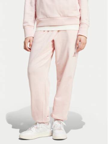adidas Спортивні штани ALL SZN French Terry IY6817 Рожевий Loose Fit adidas Спортивні штани ALL SZN French Terry IY6817 Рожевий Loose Fit