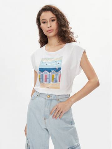 Liu Jo Блузка MA4338 J5003 Білий Regular Fit Liu Jo Блузка MA4338 J5003 Білий Regular Fit