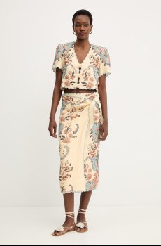 Льняная юбка Farm Rio