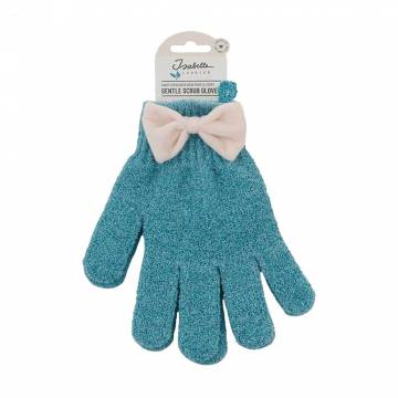 Перчатки для скрабирования Isabelle Laurier Gentle Scrub Gloves, Steel Blue, 2 шт