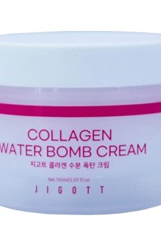 Увлажняющий крем для лица Jigott Collagen Water Bomb Cream с коллагеном, 150 мл