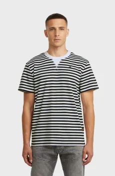 Мужская футболка в полоску Nifous Разноцветный L G-Star RAW D25961,D979