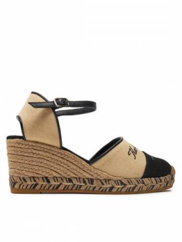 KARL LAGERFELD Еспадрильї KL32203 Бежевий KARL LAGERFELD Еспадрильї KL32203 Бежевий
