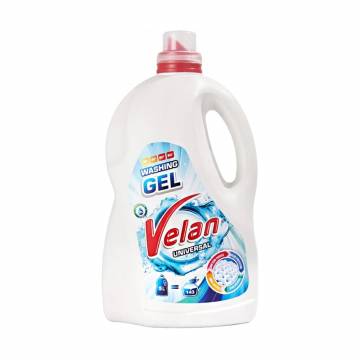Гель для стирки Velan Universal Active Washing Gel, 143 стирки, 5 л Гель для стирки Velan Universal Active Washing Gel, 143 стирки, 5 л
