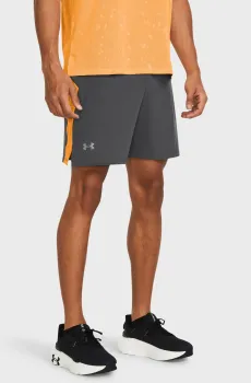 Мужские серые шорты UA LAUNCH PRO 7 SHORTS Серый S Under Armour 1376508-026