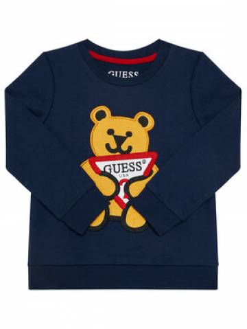 Guess Світшот N0BQ09 K97E0 синій Regular Fit Guess Світшот N0BQ09 K97E0 синій Regular Fit