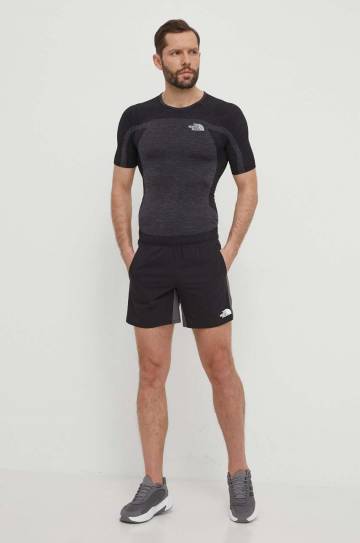 Спортивная футболка The North Face Mountain Athletics Lab цвет серый узорный NF0A87CHWUO1 Спортивная футболка The North Face Mountain Athletics Lab цвет серый узорный NF0A87CHWUO1