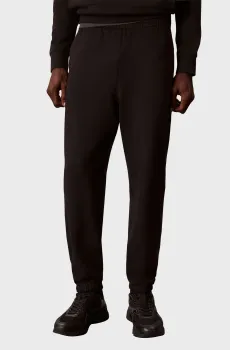 Мужские черные спортивные брюки 350 TERRY RUBBER Черный L Calvin Klein LV04LH231G