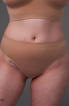 Женские бежевые трусики Бежевый M brabrabra SLZ24902004