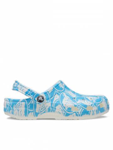 Crocs Шльопанці Classic Duke Print Clog 210003 Голубий Crocs Шльопанці Classic Duke Print Clog 210003 Голубий