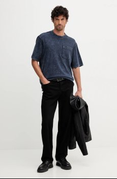 Хлопковая футболка G-Star Washed pocket