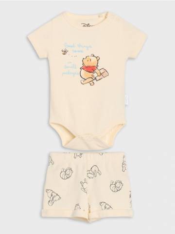 Трикотажний комплект Winnie The Pooh - кремовий Трикотажний комплект Winnie The Pooh - кремовий