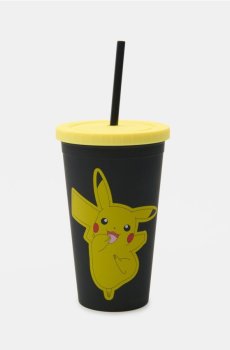 Горнятко з кришкою та соломинкою Pokémon - різнобарвний