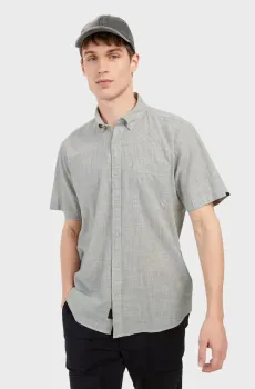 Мужская серая рубашка в полоску Серый XL Camel Active 409262-5S62-03
