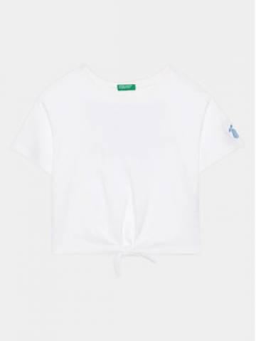United Colors Of Benetton Футболка 3096C10BU Білий Regular Fit United Colors Of Benetton Футболка 3096C10BU Білий Regular Fit