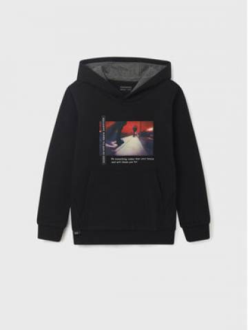 Mayoral Світшот 7449 Чорний Regular Fit Mayoral Світшот 7449 Чорний Regular Fit