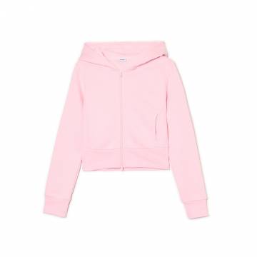 Cropp - Толстовка з капюшоном - пастельний рожевий Cropp - Толстовка з капюшоном - пастельний рожевий