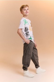 Джинси jogger cargo - сірий