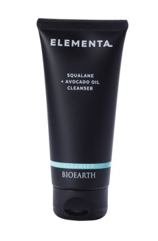 Крем-эмульсия для очистки лица Bioearth Elementa Squalane + Avocado Oil Cleanser, 100 мл