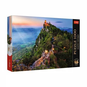 Пазлы Trefl Premium Plus Photo Odyssey: Cesta Tower, San Marino, 68.3*48 см, от 12 лет, 1000 элементов (10822) Пазлы Trefl Premium Plus Photo Odyssey: Cesta Tower, San Marino, 68.3*48 см, от 12 лет, 1000 элементов (10822)
