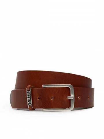 Guess Чоловічий ремінь Detailed Loop Belt M4BZ29 L0VE0 Коричневий Guess Чоловічий ремінь Detailed Loop Belt M4BZ29 L0VE0 Коричневий