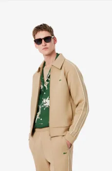 Мужская бежевая толстовка Бежевый M Lacoste SH002902S