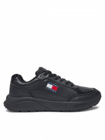 Tommy Jeans Снікерcи Runner EM0EM01445 Чорний Tommy Jeans Снікерcи Runner EM0EM01445 Чорний