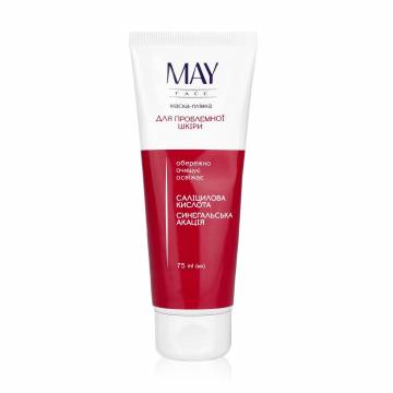 Маска-пленка MAY face для проблемной кожи лица, 75 мл Маска-пленка MAY face для проблемной кожи лица, 75 мл