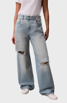 Женские голубые джинсы LIGHT MAYFIELD Голубой 29 Calvin Klein Jeans LV047B982G