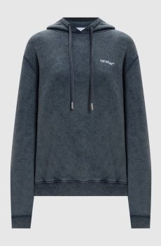 Синий худи Landscape с логотипом