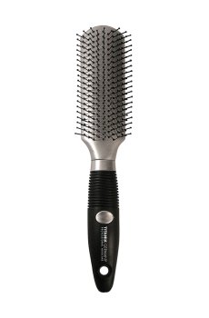 Расческа для волос Titania с прорезиненной ручкой, 9 рядов (1765)