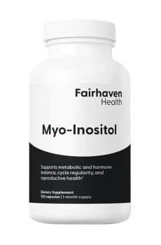 Мио-инозитол для мужчин и женщин Fairhaven Health Myo-Inositol, 120 капсул