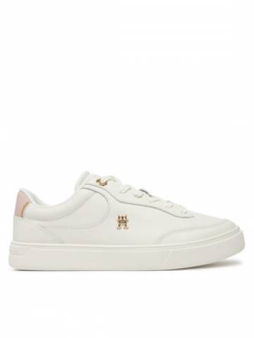 Tommy Hilfiger Снікерcи Essential Chic Court Sneaker FW0FW08322 Білий Tommy Hilfiger Снікерcи Essential Chic Court Sneaker FW0FW08322 Білий