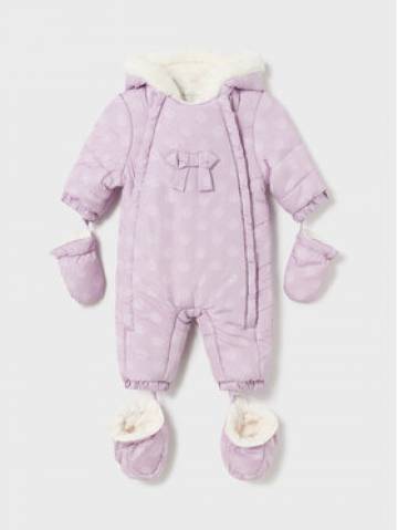 Mayoral Зимовий комбінезон 2.664 Фіолетовий Regular Fit