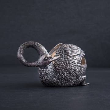 Серебряная фигура ручной работы "Лебедь" сер00014 Серебряная фигура ручной работы "Лебедь" сер00014