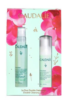 Набор для лица Caudalie Vinoclean Double Cleansing Duo (масло для снятия макияжа, 75 мл + мусс, 50 мл)