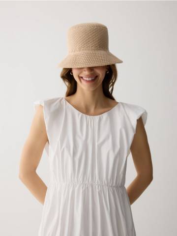 Reserved - LADIES` HAT - пшеничний - 674CO-12X Reserved - LADIES` HAT - пшеничний - 674CO-12X